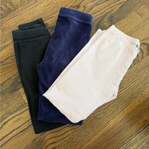 Crewcuts/Beaufort Bonnet Kids Leggings - Black, Navy, and Light Pink